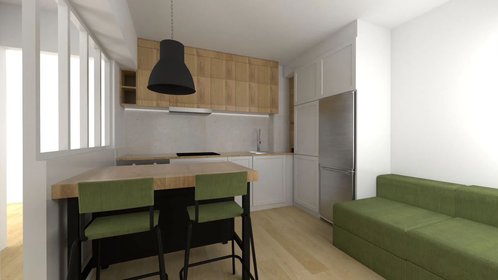 Deseño interior para reforma de apartamento