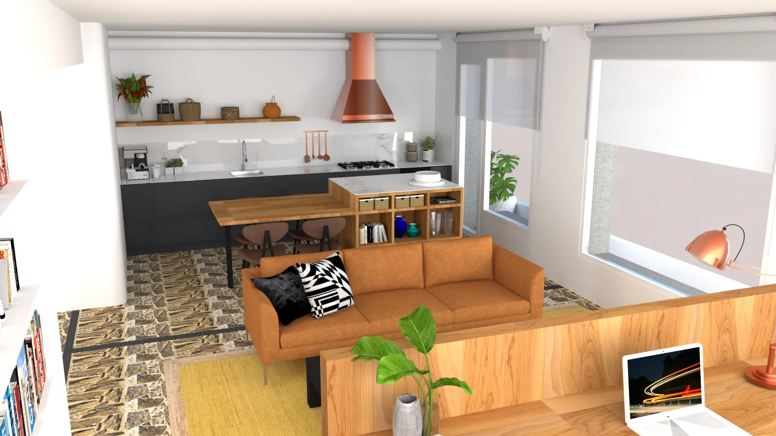 Reforma e deseño interior de apartamento